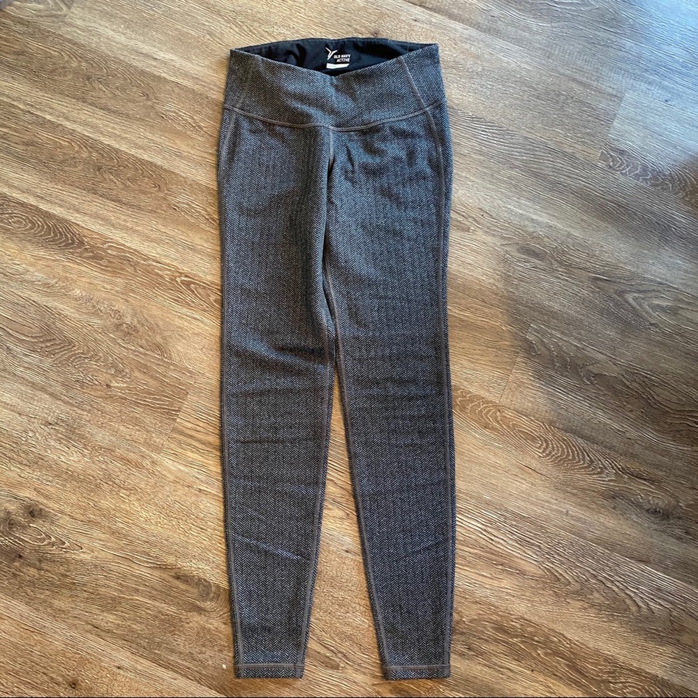 Workout Leggings Gray/Black XSmall